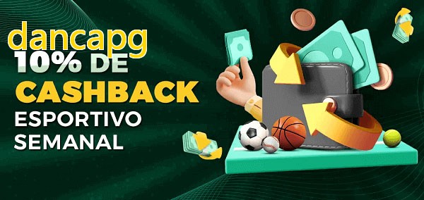 10% de bônus de cashback na dancapg